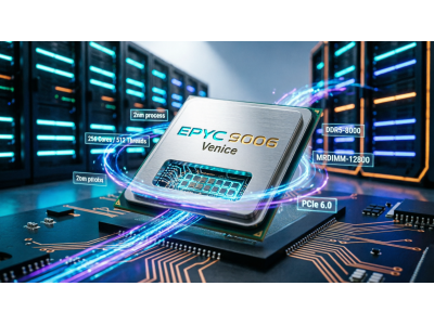 AMD EPYC 9006 «Venice» — 256 ядер, 2 нм и рывок для агентного ИИ
