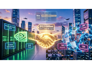 Nvidia покупает Hugging Face за $12,9 млрд — крупнейшая сделка в истории чип-гиганта