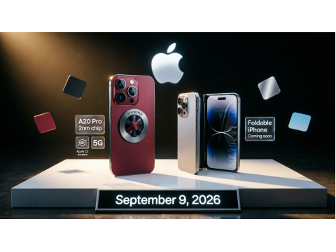 Презентация Apple 9 сентября: iPhone 18 Pro, A20 Pro, складной iPhone