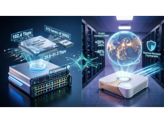 Cisco Silicon One G300/P200 и Huawei Xinghe Intelligent WAN — новые чипы и маршрутизаторы для AI