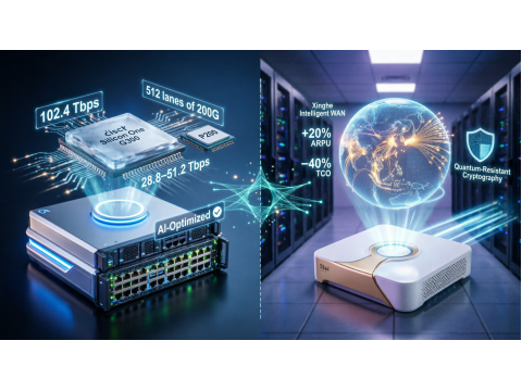 Cisco Silicon One G300/P200 и Huawei Xinghe Intelligent WAN — новые чипы и маршрутизаторы для AI