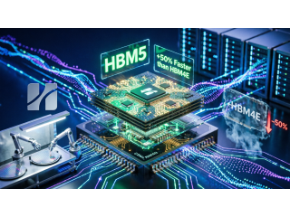 Samsung HBM5 на 2‑нм техпроцессе: на 50% быстрее HBM4E для ИИ-ускорителей