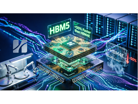 Samsung HBM5 на 2‑нм техпроцессе: на 50% быстрее HBM4E для ИИ-ускорителей