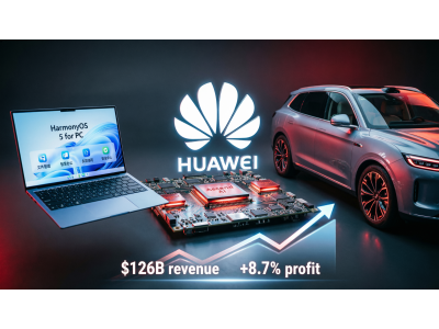 Huawei отчёт 2025: рост, AI-чипы Ascend, HarmonyOS для ПК и AITO M6