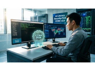 Cisco CCNA 2026: масштабное обновление — AI Literacy, security-first и вдвое больше практики