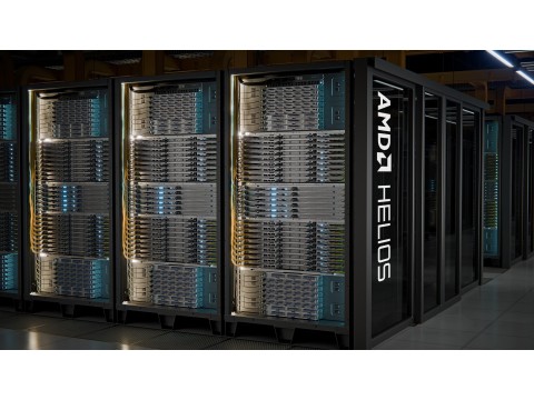 AMD представила открытую архитектуру AI-стоек Helion с десятками тысяч CPU-ядер