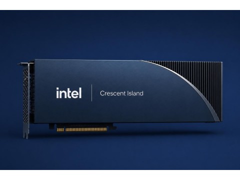 Intel представила ускоритель Crescent Island с 480 ГБ LPDDR5X