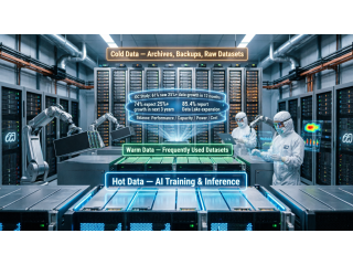 Western Digital: объёмы данных для ИИ продолжают расти