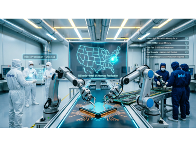 SK hynix может начать выпуск памяти в США совместно с Intel