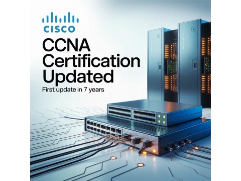 Cisco обновляет сертификацию CCNA впервые за 7 лет
