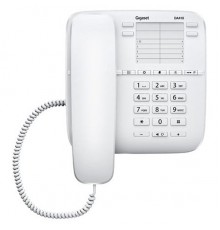 Телефон проводной Gigaset DA410 (белый)                                                                                                                                                                                                                   