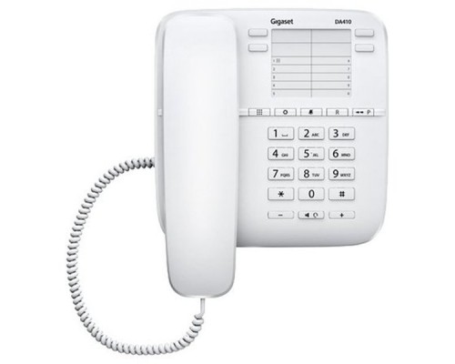 Телефон проводной Gigaset DA410 (белый)