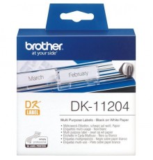 Многофункциональные наклейки Brother DK11204 (400 шт - 17 x 54 мм)                                                                                                                                                                                        