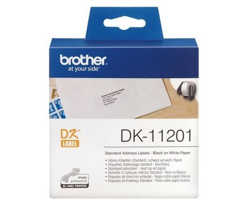 Адресные наклейки Brother DK11201 (400 шт - 29 x 90 мм)