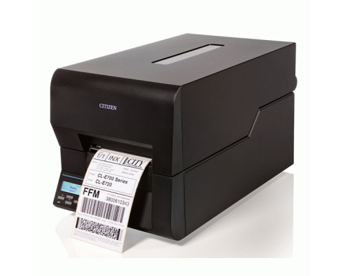 Принтер TT Citizen CL-E720, черный, Ethernet, USB