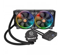 Система водяного охлаждения ThermalTake Floe Riing RGB 240 CL-W167-PL14SW-A                                                                                                                                                                               