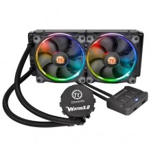 Система водяного охлаждения ThermalTake Floe Riing RGB 240 CL-W167-PL14SW-A                                                                                                                                                                               