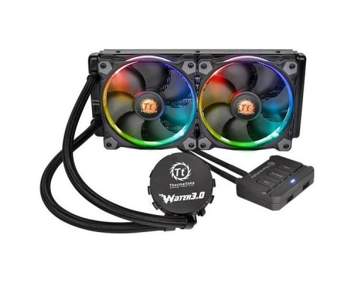 Система водяного охлаждения ThermalTake Floe Riing RGB 240 CL-W167-PL14SW-A