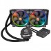 Система водяного охлаждения ThermalTake Floe Riing RGB 240 CL-W167-PL14SW-A