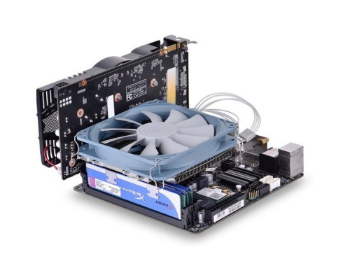 Устройство охлаждения(кулер) Deepcool GABRIEL Soc-FM2+/AM2+/AM3+/1150/1151/1155/ 4-pin 18-32dB Al+Cu 100W 426gr Ret