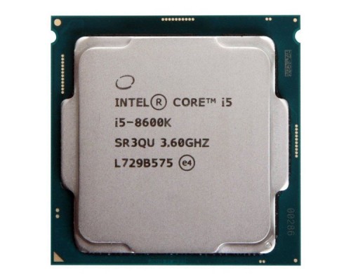 Боксовый процессор CPU Intel Socket 1151 Core I5-8600K (3.60Ghz/9Mb) BOX