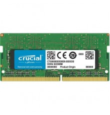 Модуль памяти SODIMM DDR4  8GB PC4-19200 Crucial CT8G4SFD824A                                                                                                                                                                                             