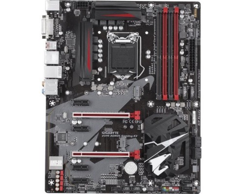 Материнская плата Gigabyte Z370 AORUS Gaming K3 S1151 Z3702xPCI-E DVI+HDMI GbLAN SATA RAID ATX 4DDR4 (RTL