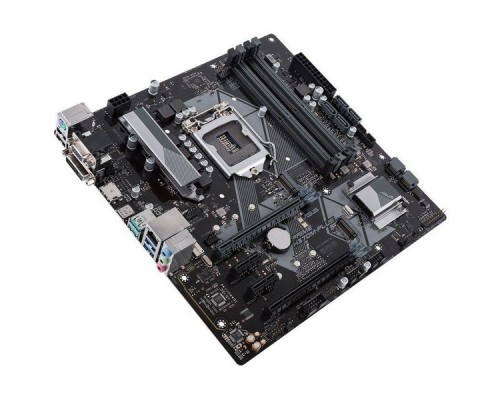 Материнская плата ASUS PRIME H370M-PLUS S1151 H370 2xPCI-E Dsub+DVI+HDMI GbLAN SATA RAID MicroATX 4DDR4