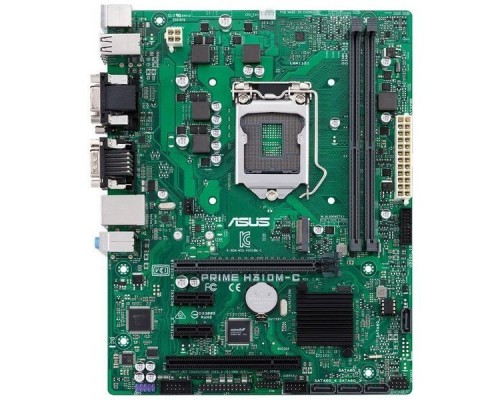 Материнская плата ASUS PRIME H310M-C S1151 H310 PCI-E Dsub+DVI GbLAN SATA Micro-ATX 2DDR4 (RTL)