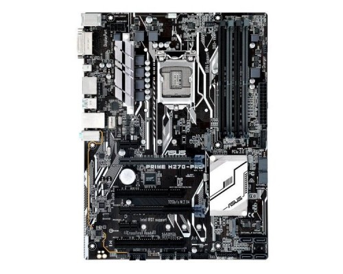 Материнская плата ASUS PRIME H270-PRO S1151 H270 2xPCI-E Dsub+DVI+HDMI GbLAN SATA RAID ATX 4DDR4 (RTL)