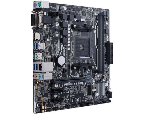 Материнская плата ASUS PRIME A320M-E SAM4 AMD A320 PCI-E Dsub+HDMI GbLAN SATA RAID MicroATX 2DDR4 (RTL)