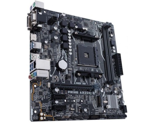 Материнская плата ASUS PRIME A320M-E SAM4 AMD A320 PCI-E Dsub+HDMI GbLAN SATA RAID MicroATX 2DDR4 (RTL)