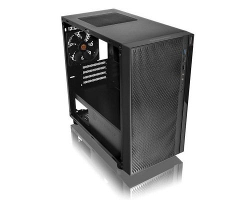 Корпус Thermaltake Versa H18 Window черный без БП mATX 2xUSB2.0 1xUSB3.0 audio bott PSU