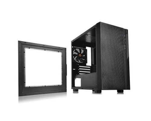 Корпус Thermaltake Versa H18 Window черный без БП mATX 2xUSB2.0 1xUSB3.0 audio bott PSU