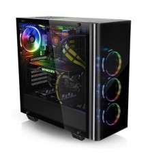 Корпус Thermaltake View 21 TG черный без БП ATX 5x120mm 3x140mm 2xUSB3.0 audio bott PSU                                                                                                                                                                   