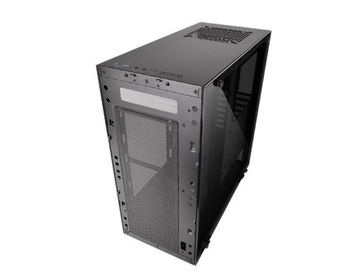 Корпус Thermaltake View 21 TG черный без БП ATX 5x120mm 3x140mm 2xUSB3.0 audio bott PSU