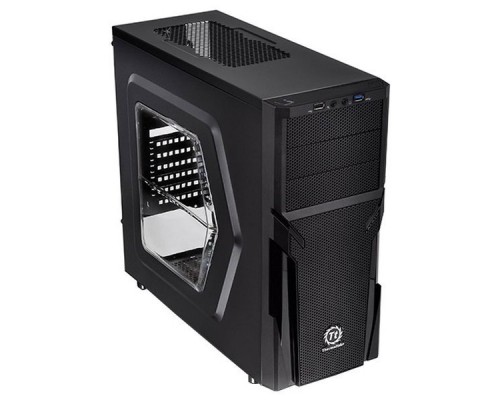 Корпус без БП Thermaltake Versa H21 [CA-1B2-00M1WN-00] ATX/ win/ black/ USB 3.0