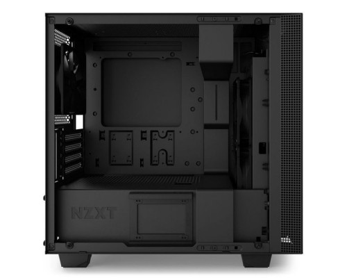 Корпус H400i Smart CA-H400W-BB  mATX case  (matte black/blask)