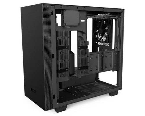 Корпус H400i Smart CA-H400W-BB  mATX case  (matte black/blask)