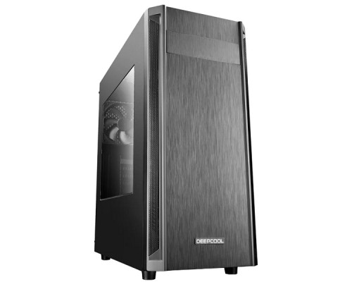 Корпус Deepcool D-SHIELD V2 без БП, боковое окно, черный, ATX