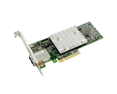 Контроллер Adaptec HBA 1100-8e 2293300-R SGL PCI-E x8, 8-port-ext SAS/SATA  6Gb/s