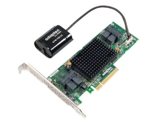 Контроллер Adaptec ASR-81605ZQ 2281600-R SGL PCI-E x8 16-port SAS/SATA, RAID, 1Gb