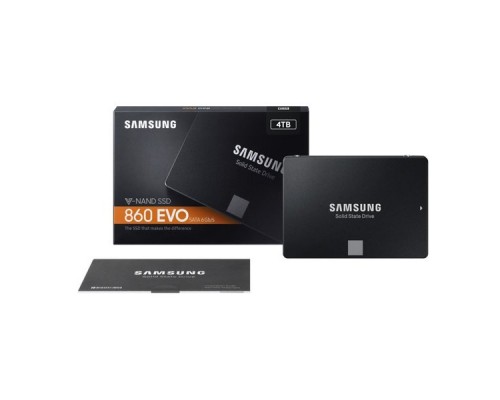 Накопитель SSD 4.0 Tb SATA-III Samsung 860 EVO MZ-76E4T0BW 2.5