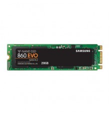 Накопитель SSD 250 Gb M.2 2280 Samsung 860 EVO MZ-N6E250BW TLC (SATA-III)                                                                                                                                                                                 