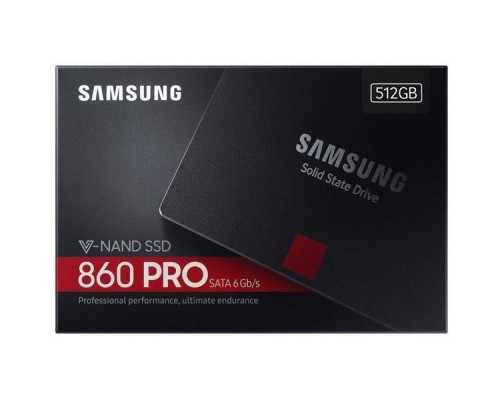 Накопитель SSD 512 Gb SATA-III Samsung 860 PRO MZ-76P512BW 2.5