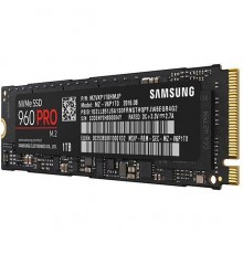 Накопитель SSD 1.0 Tb M.2 2280 Samsung 960 PRO MZ-V6P1T0BW 3D MLC NVMe (PCI-Ex)                                                                                                                                                                           