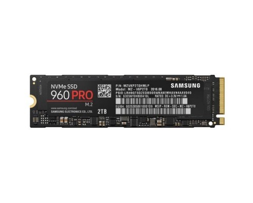 Накопитель SSD 2.0 Tb M.2 2280 Samsung 960 PRO MZ-V6P2T0BW 3D MLC NVMe (PCI-Ex)