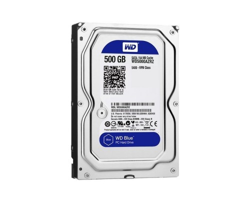 Жесткий диск  500 Gb SATA-III WD Blue WD5000AZRZ 5400rpm 64Mb