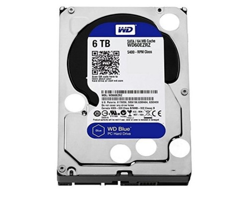 Жесткий диск 6.0 Tb SATA-III WD Blue WD60EZRZ 5400rpm 64MB