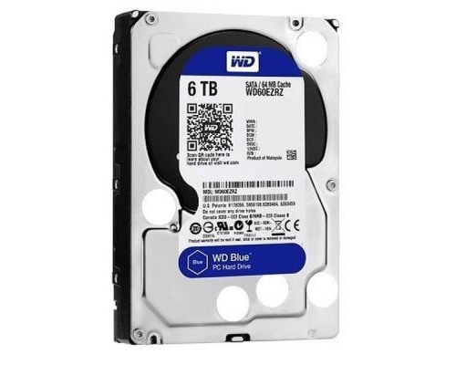 Жесткий диск 6.0 Tb SATA-III WD Blue WD60EZRZ 5400rpm 64MB